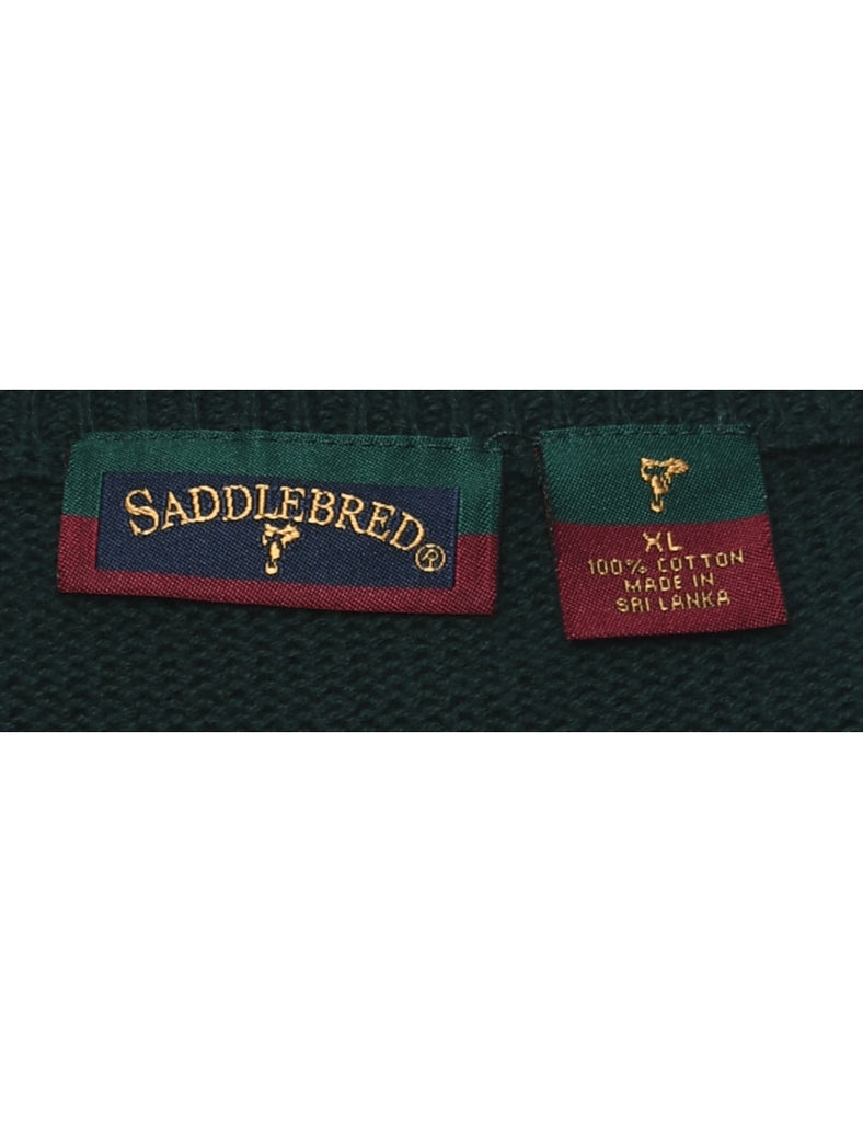 Saddlebred Argyle Sweater Vest - XL