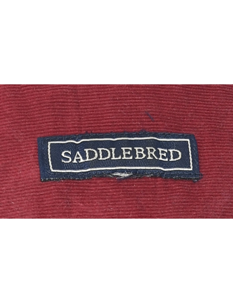 Saddlebred Corduroy Shirt - M