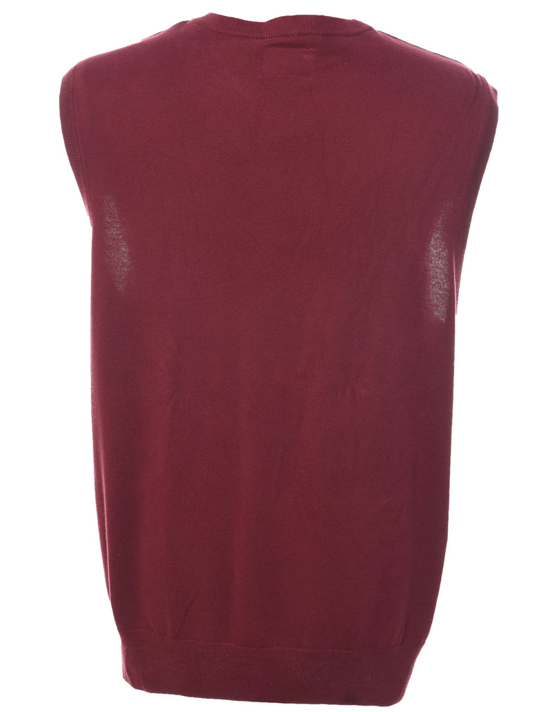 Saddlebred Maroon Vest - L