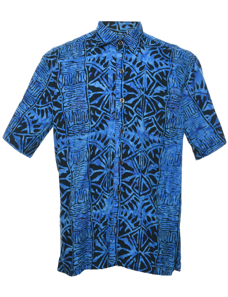 Short Sleeve Hawaiian Shirt - M