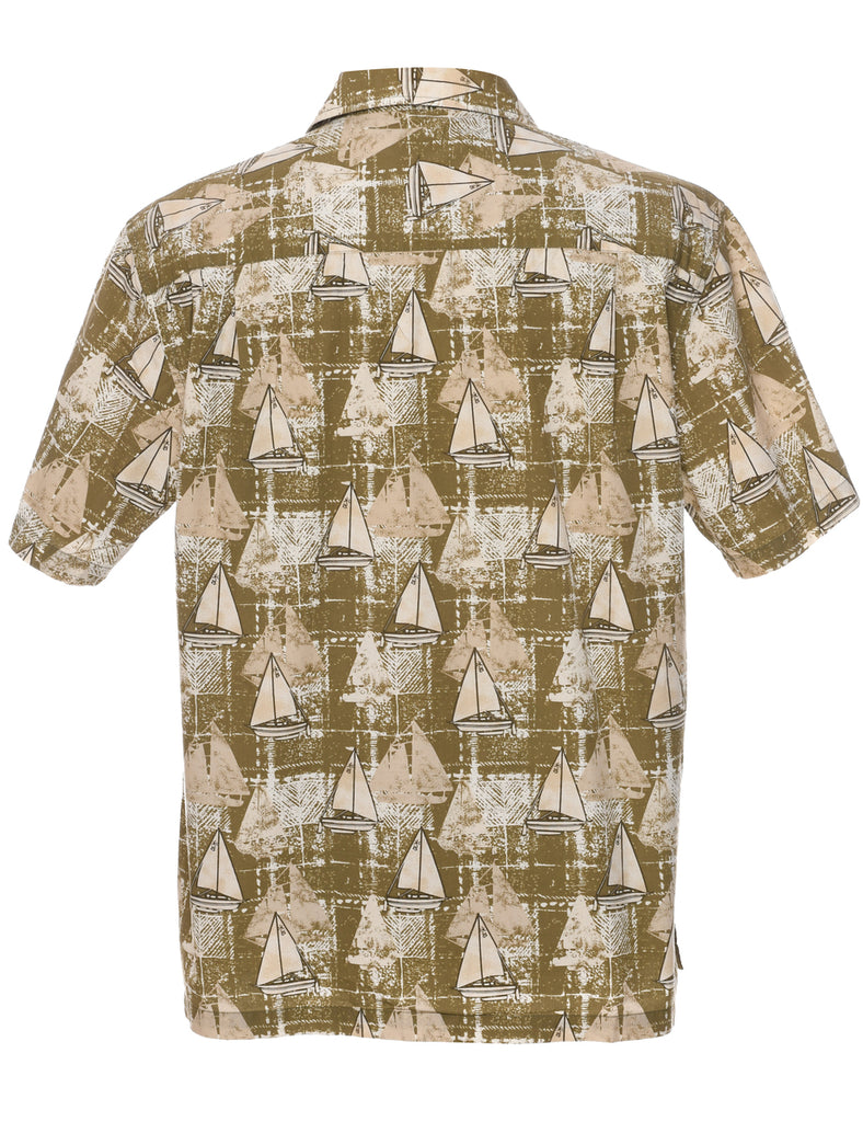 Short Sleeve Hawaiian Shirt - M