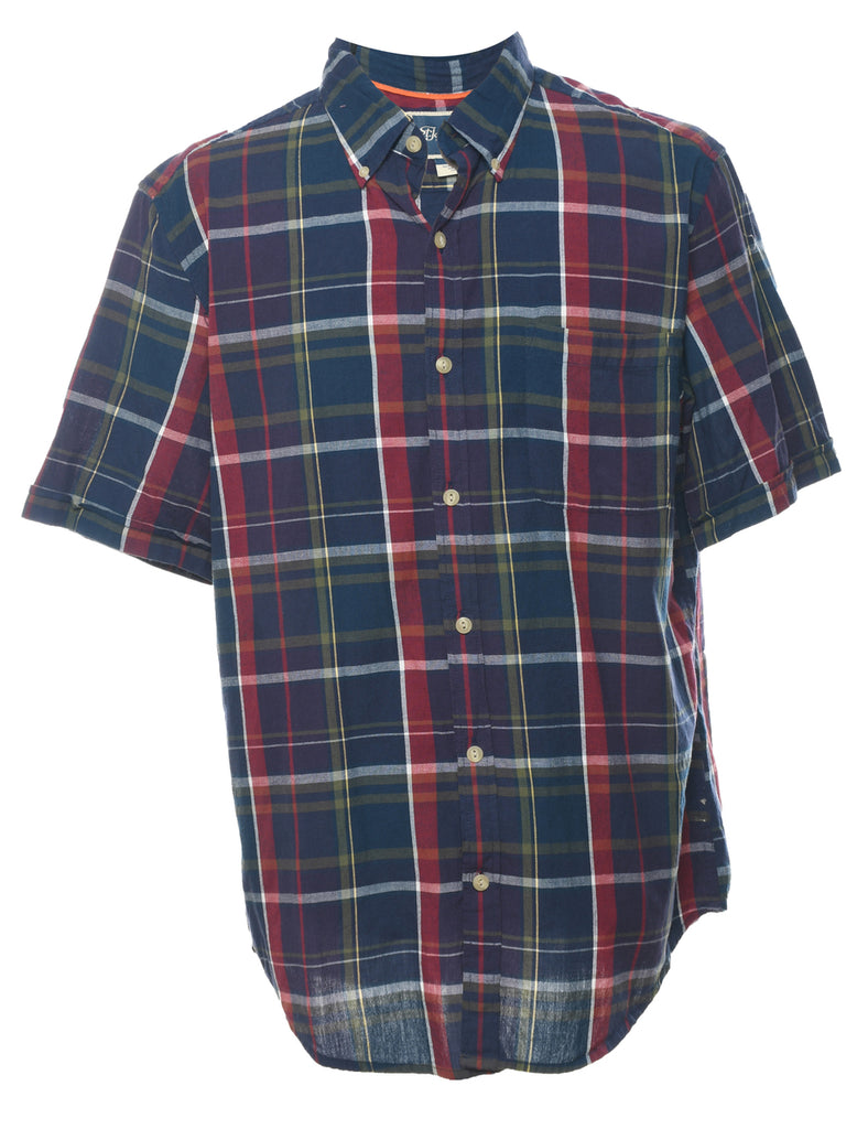 St John's Bay Checked Shirt - L