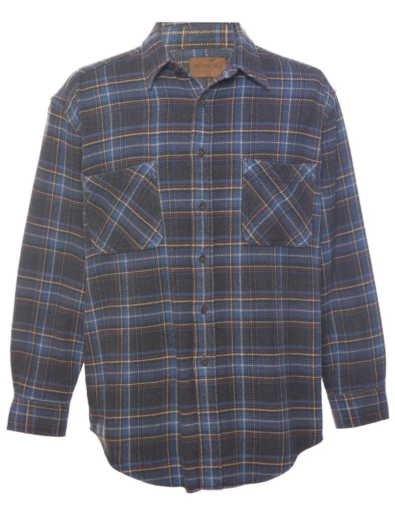 St John's Bay Checked Shirt - L