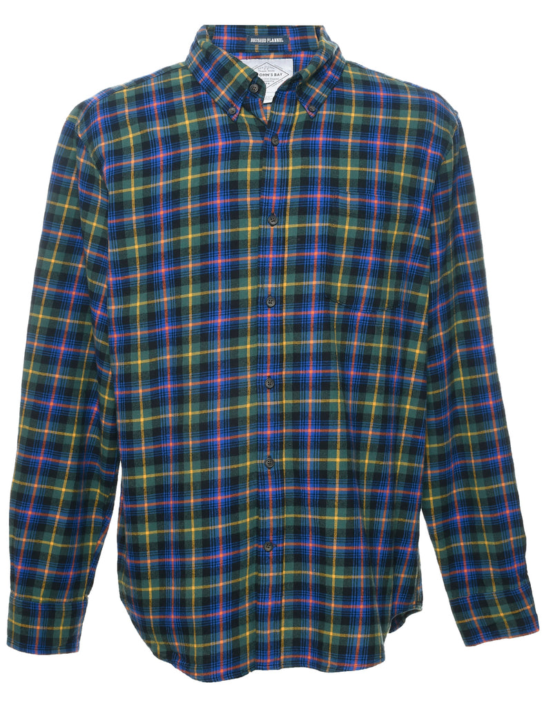 St John's Bay Checked Shirt - L