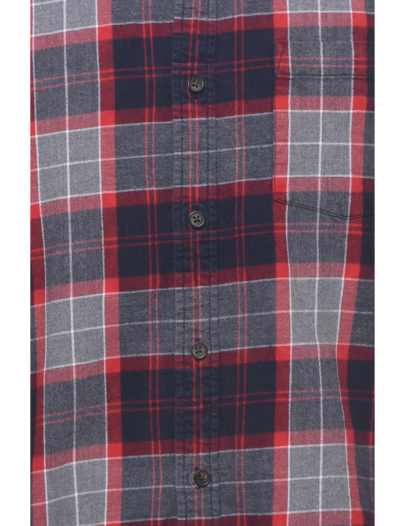 St John's Bay Checked Shirt - S