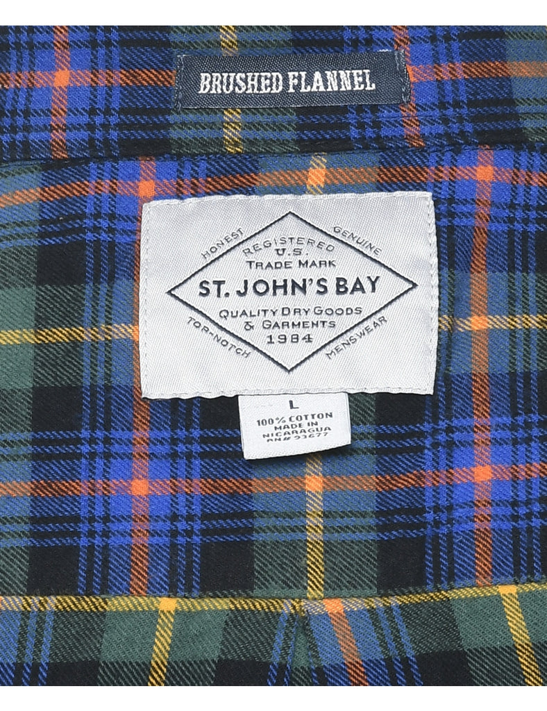 St John's Bay Checked Shirt - L