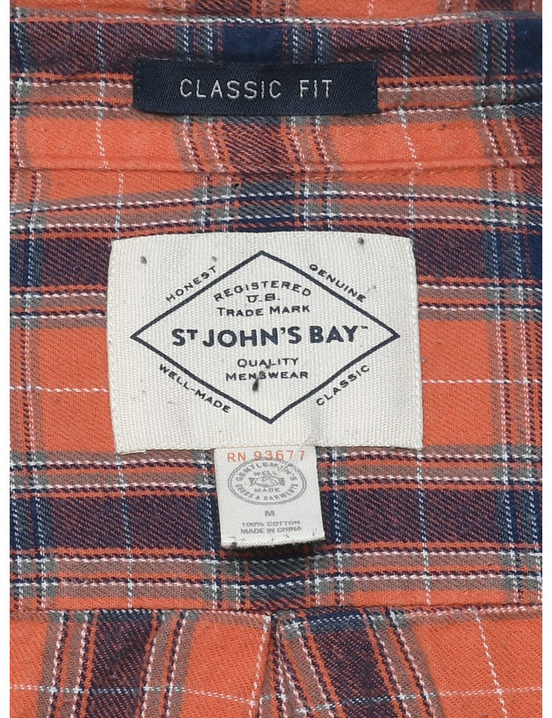 St John's Bay Checked Shirt - M