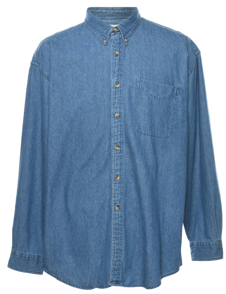 St John's Bay Denim Shirt - L