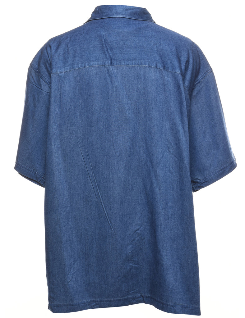 St John's dark Wash Bay Denim Shirt - L