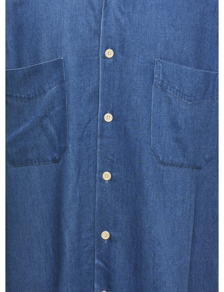 St John's dark Wash Bay Denim Shirt - L