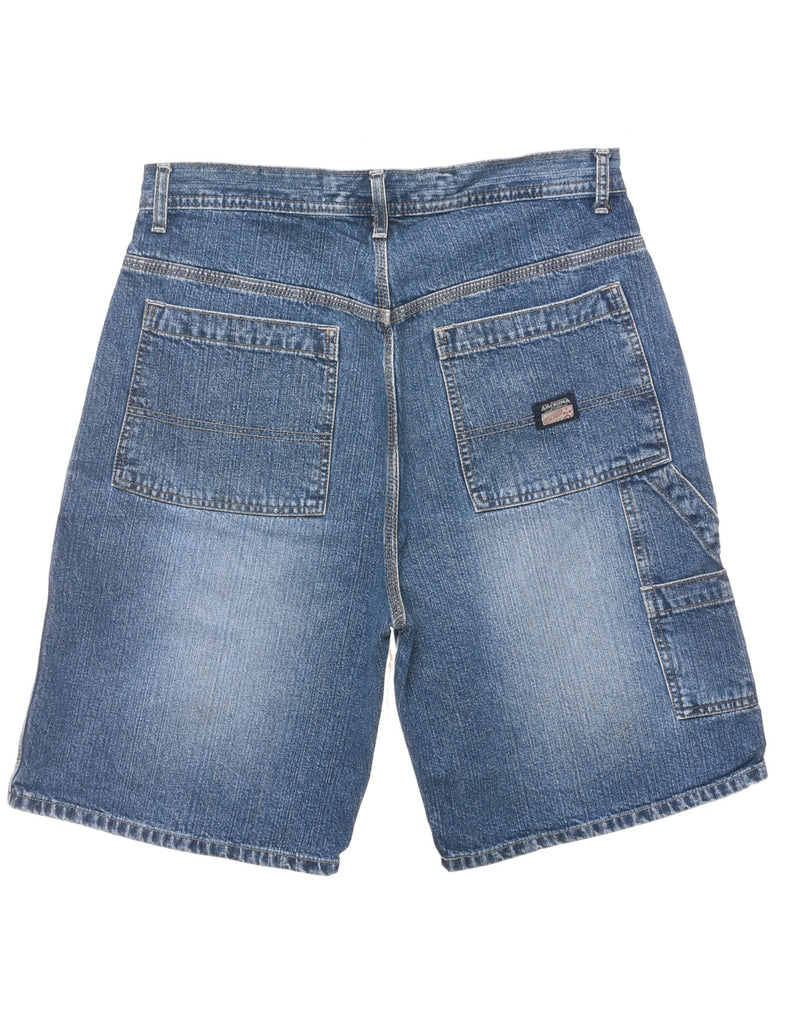 Stone Wash Denim Shorts - W34 L10