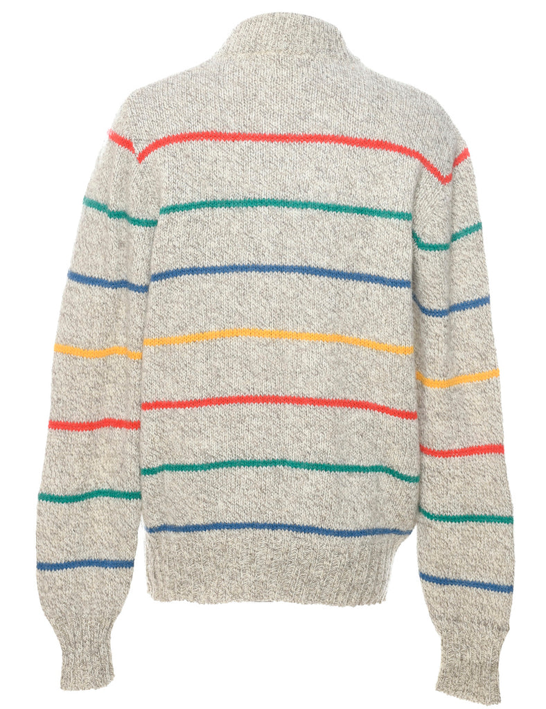 Striped Jumper - L