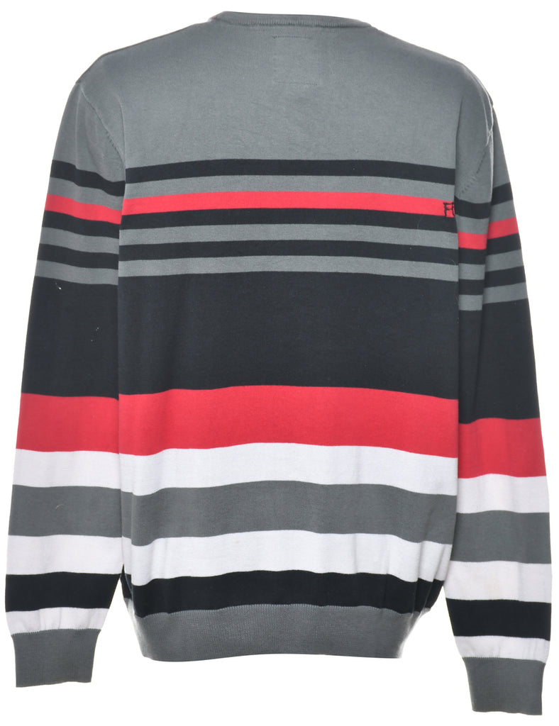 Striped Pattern Jumper - XL