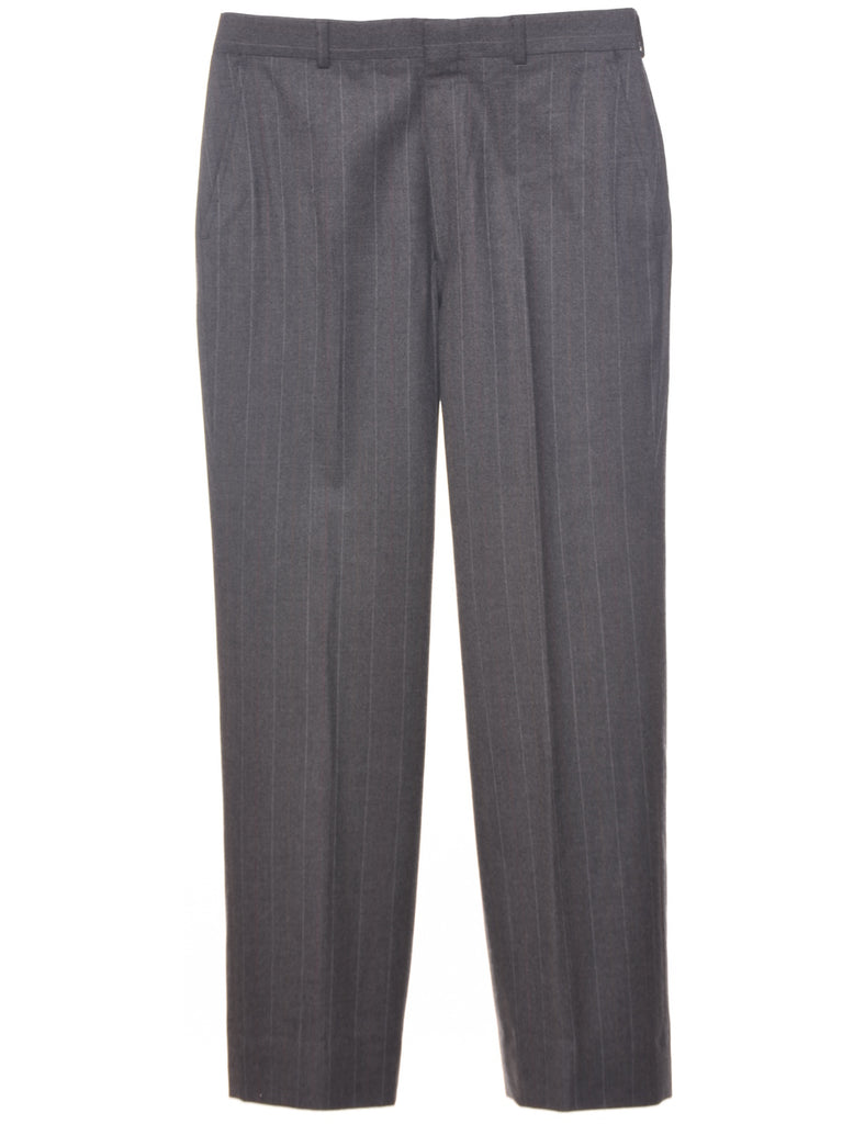 Striped Pattern Trousers - W33 L31