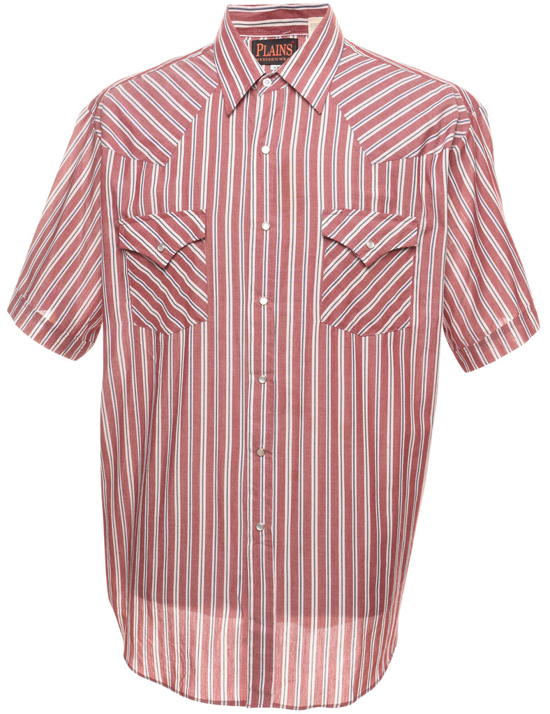 Striped Western Shirt - XL