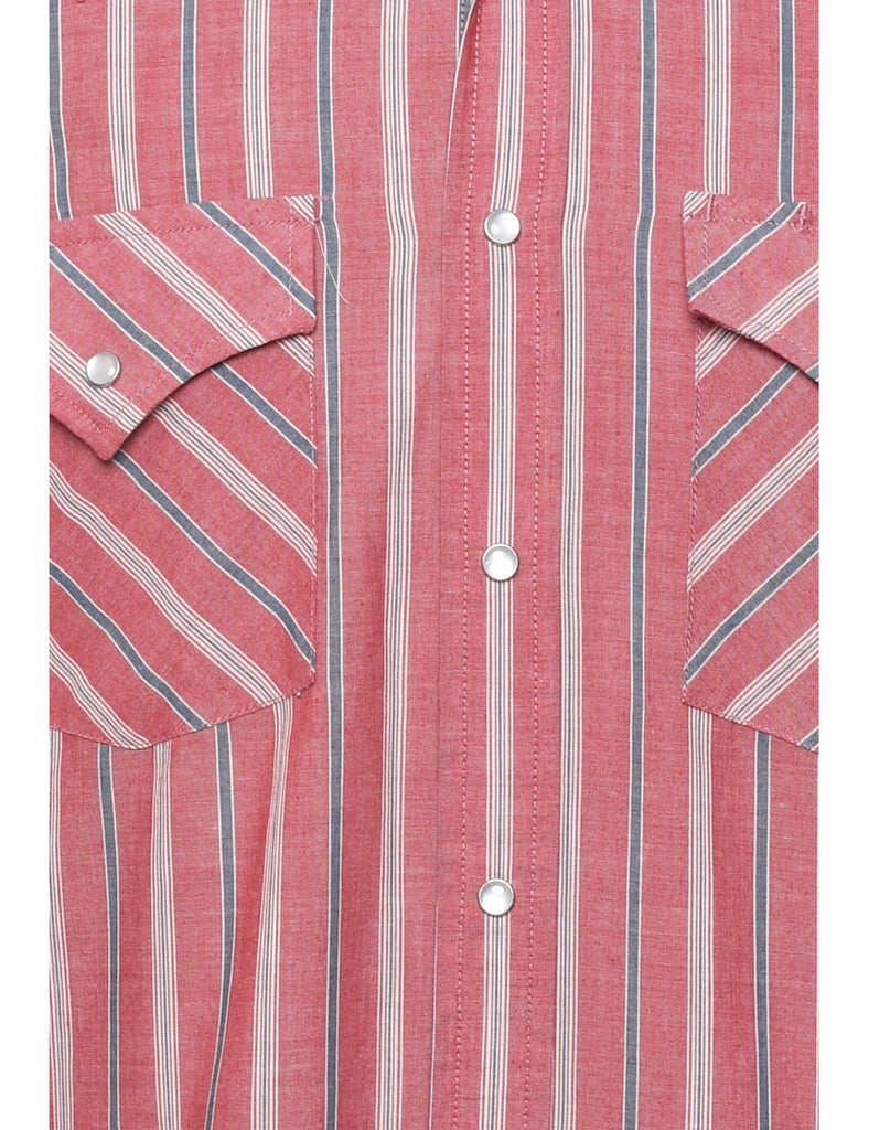 Striped Western Shirt - S