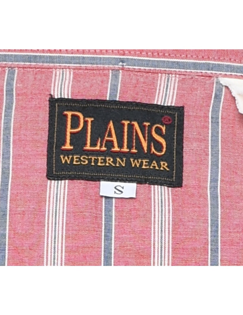 Striped Western Shirt - S