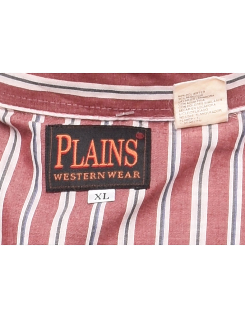 Striped Western Shirt - XL