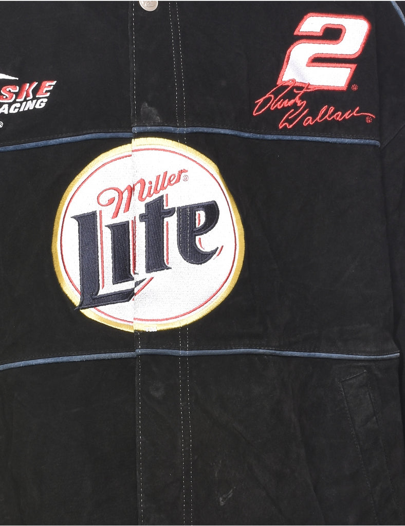 Suede Miller Lite Y2K Racing Chase Authentics Jacket - XL