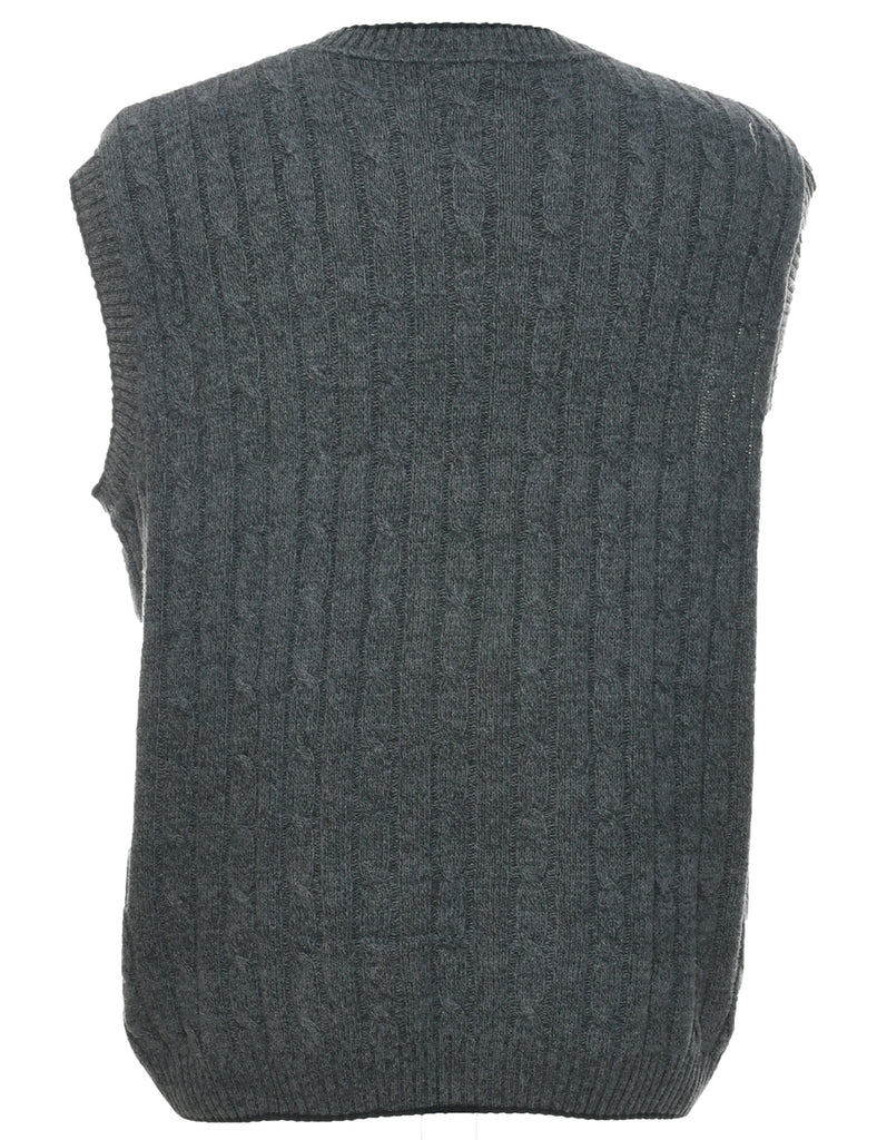 Sweater Grey Vest - XL