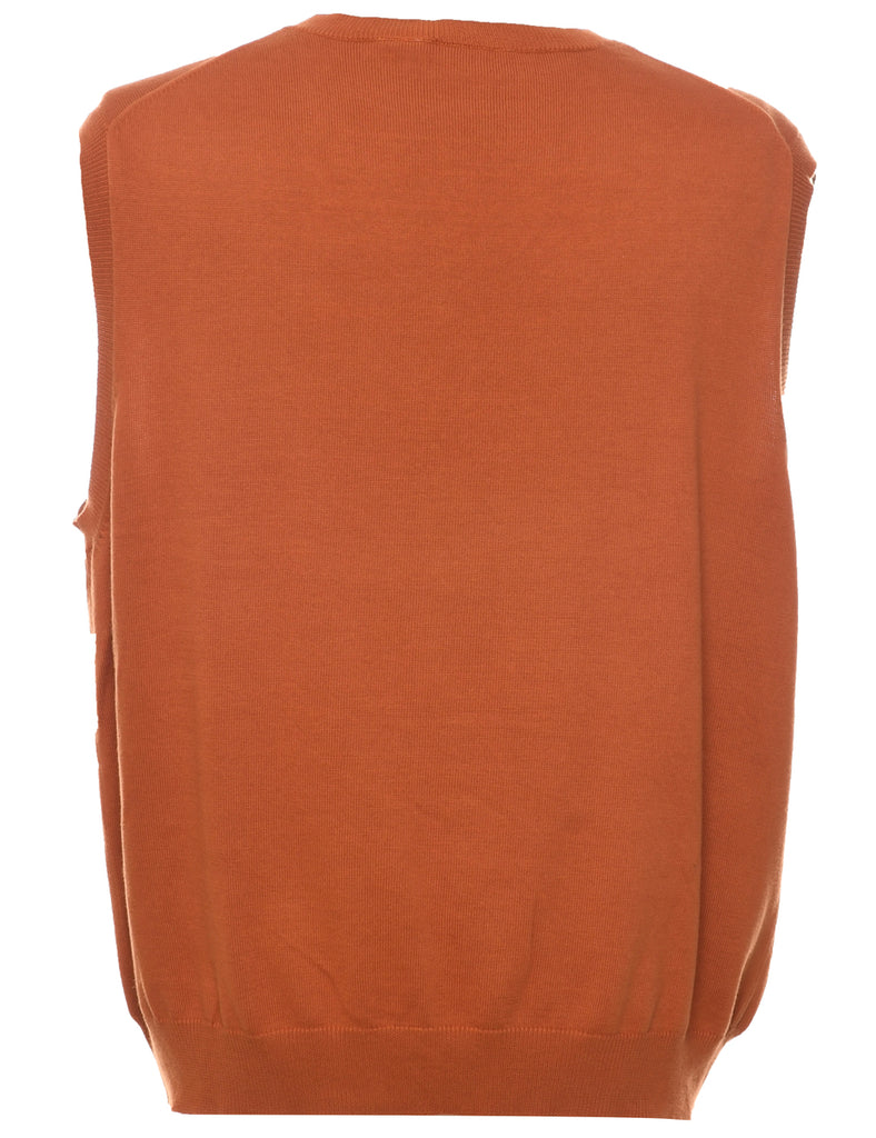 Sweater Terracotta Vest - XL