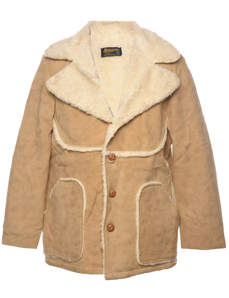 Swingster Shearling Suede Jacket - L