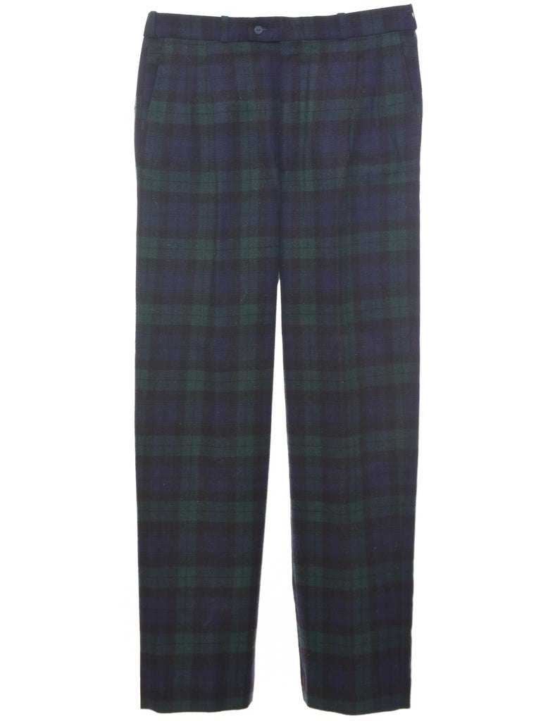 Tartan Trousers - W33 L31