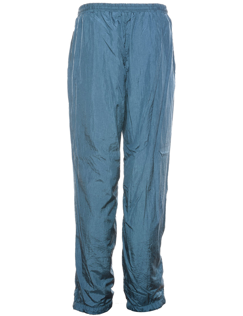 Teal 1980s Track Pants - W31 L30