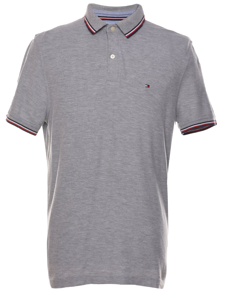 Tommy Hilfiger Grey Classic Polo Shirt - L