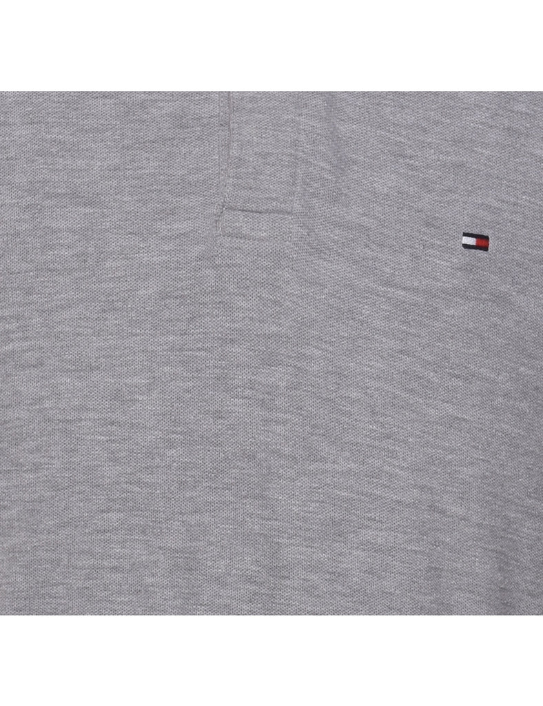 Tommy Hilfiger Grey Classic Polo Shirt - L