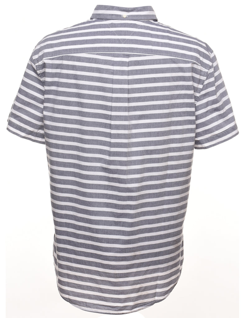 Tommy Hilfiger Grey Striped Shirt - XL