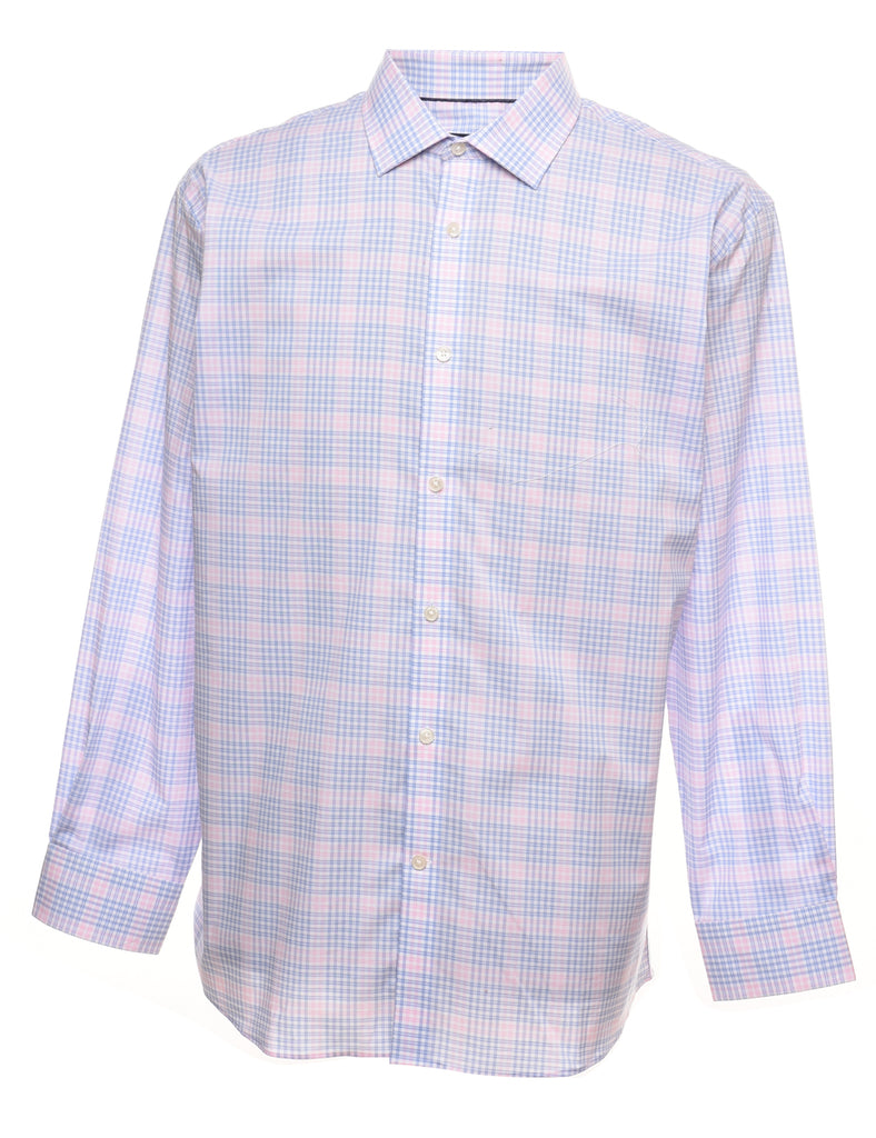 Tommy Hilfiger Lilac Checked Shirt - XL