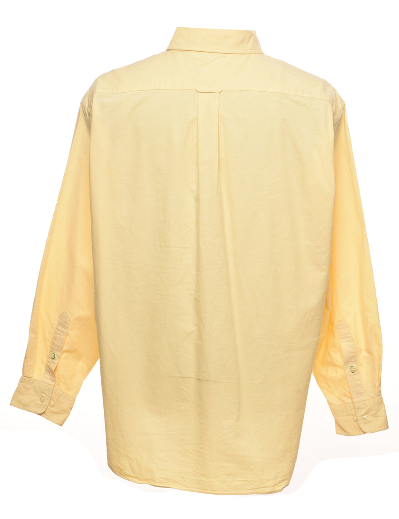 Tommy Hilfiger Long-Sleeve Pale Yellow Shirt - XL