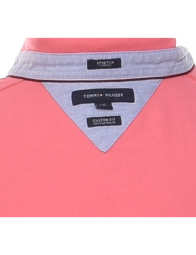 Tommy Hilfiger Pink Classic Polo Shirt - L