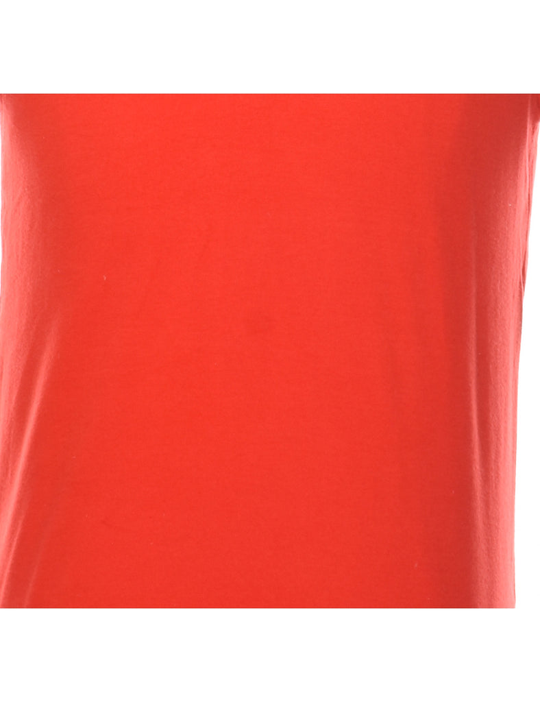 Tommy Hilfiger Red Polo T-shirt - M