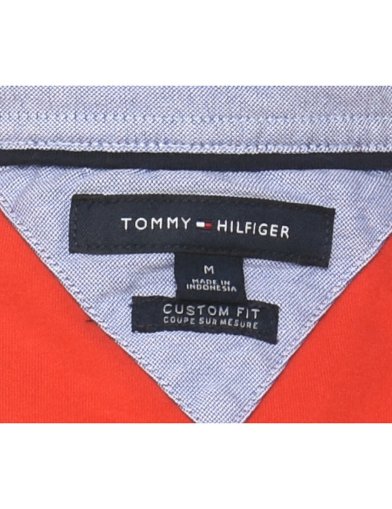 Tommy Hilfiger Red Polo T-shirt - M