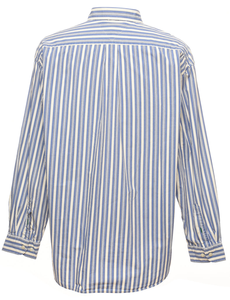 Tommy Hilfiger Striped Blue Shirt - XL