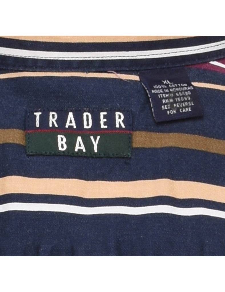 Trader Bay Multi-Colour Striped Shirt - XL