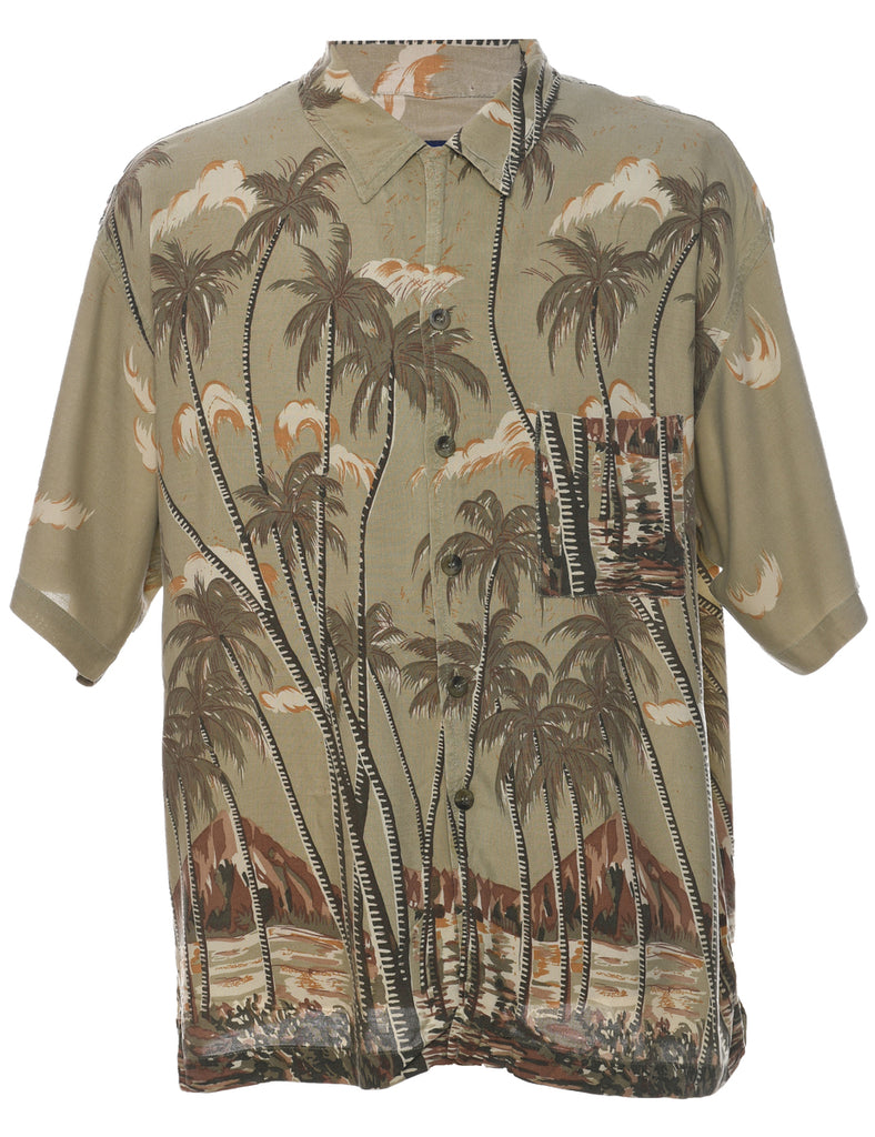 Tropical Hawaiian Shirt - L