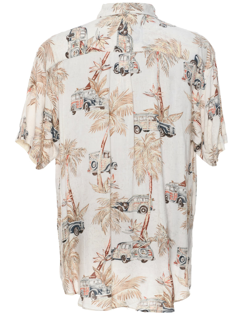 Tropical Hawaiian Shirt - XL