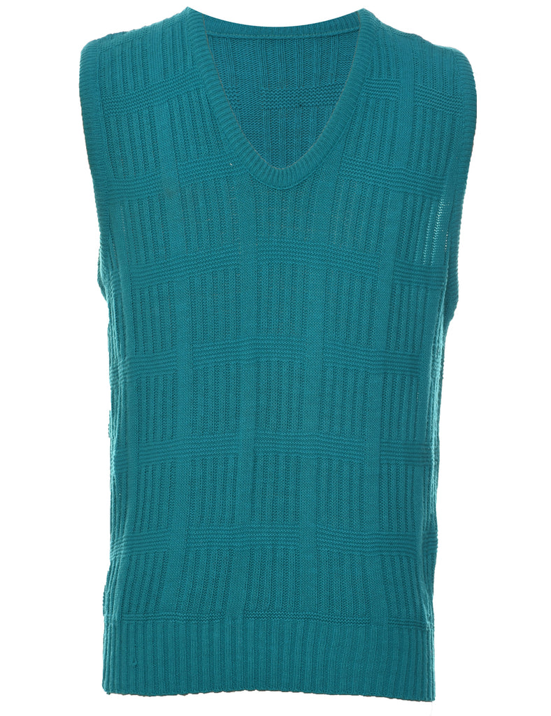 Turquoise Vest - L