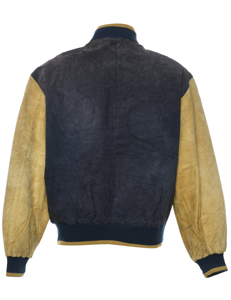 Two Tone Suede Jacket - L