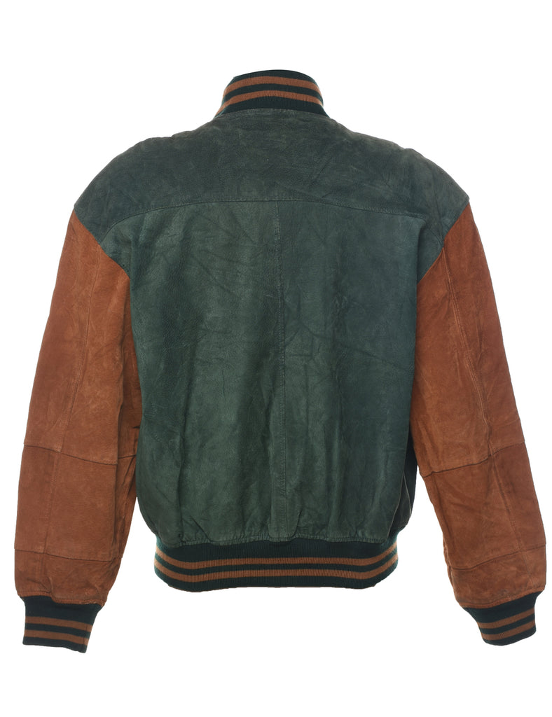 Two Tone Suede Jacket - L