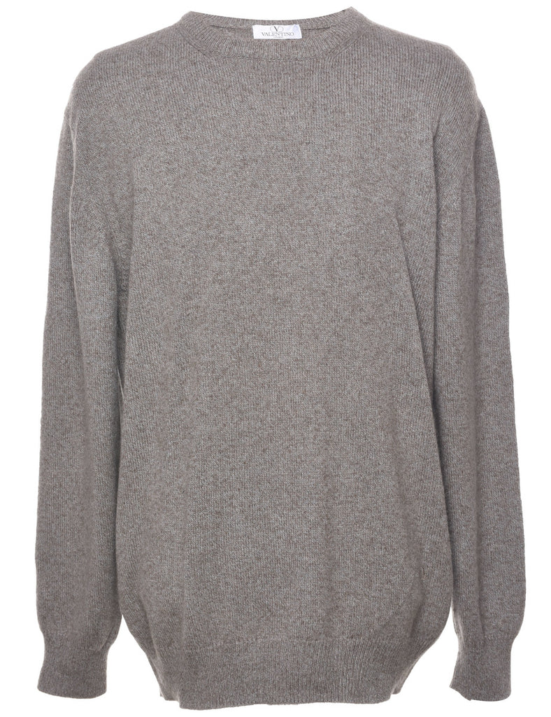 Valentino Light Grey Jumper - L