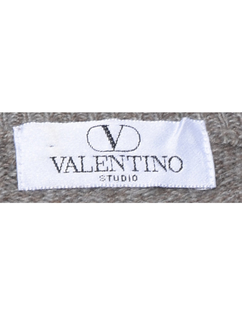 Valentino Light Grey Jumper - L