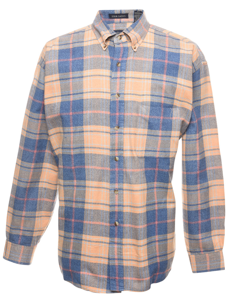 Van Heusen Checked Shirt - L