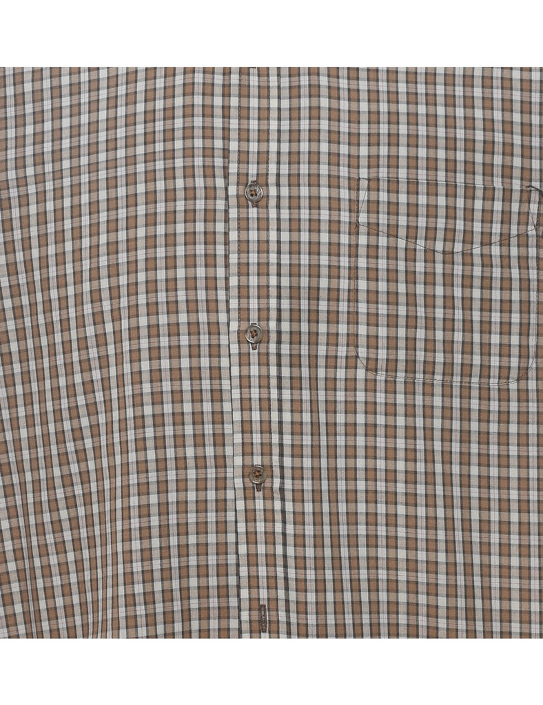 Van Heusen Checked Shirt - M