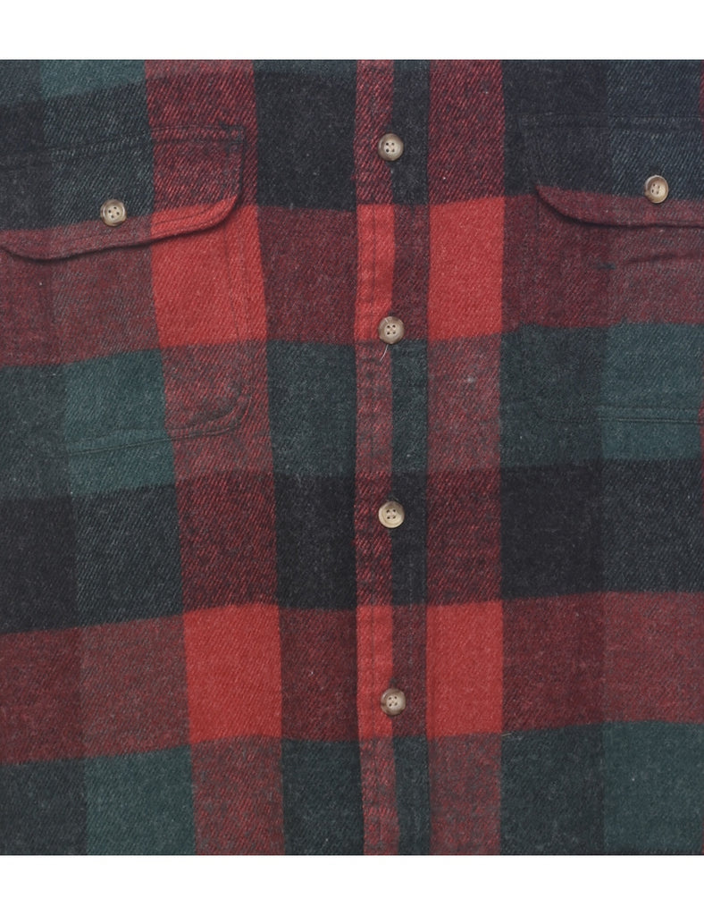 Van Heusen Checked Shirt - L