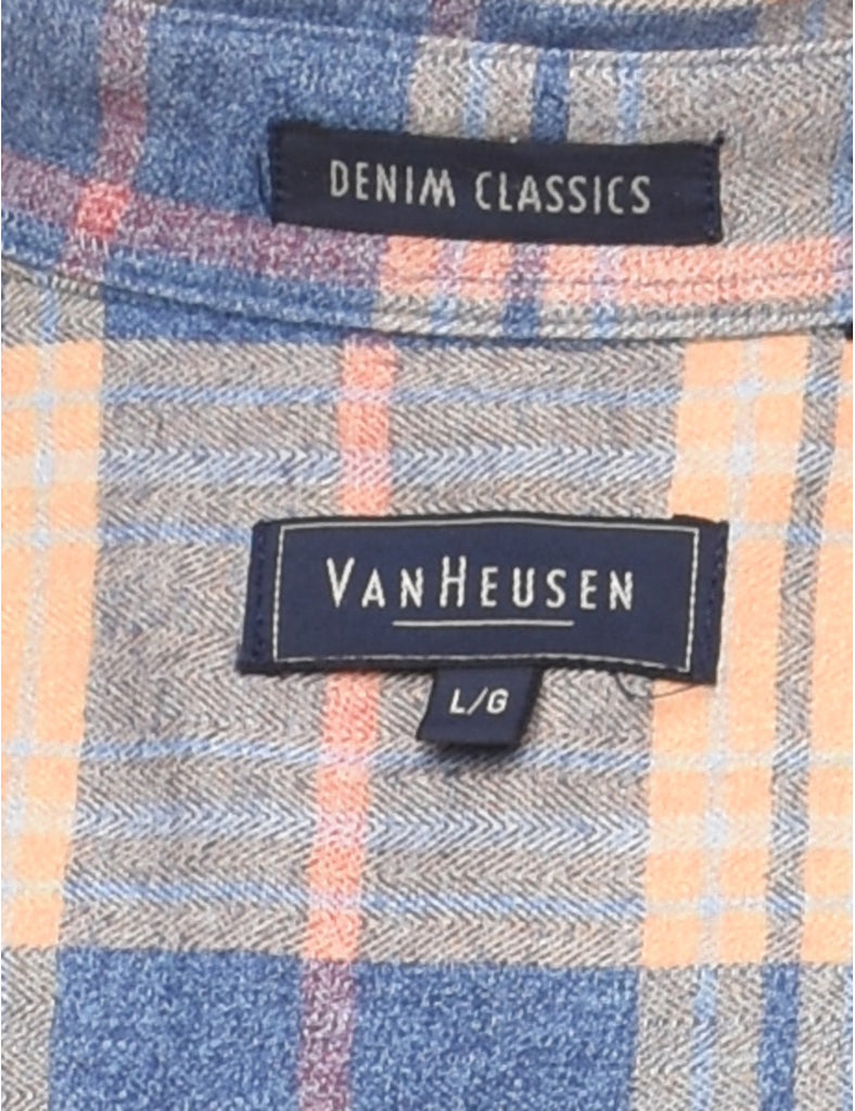 Van Heusen Checked Shirt - L