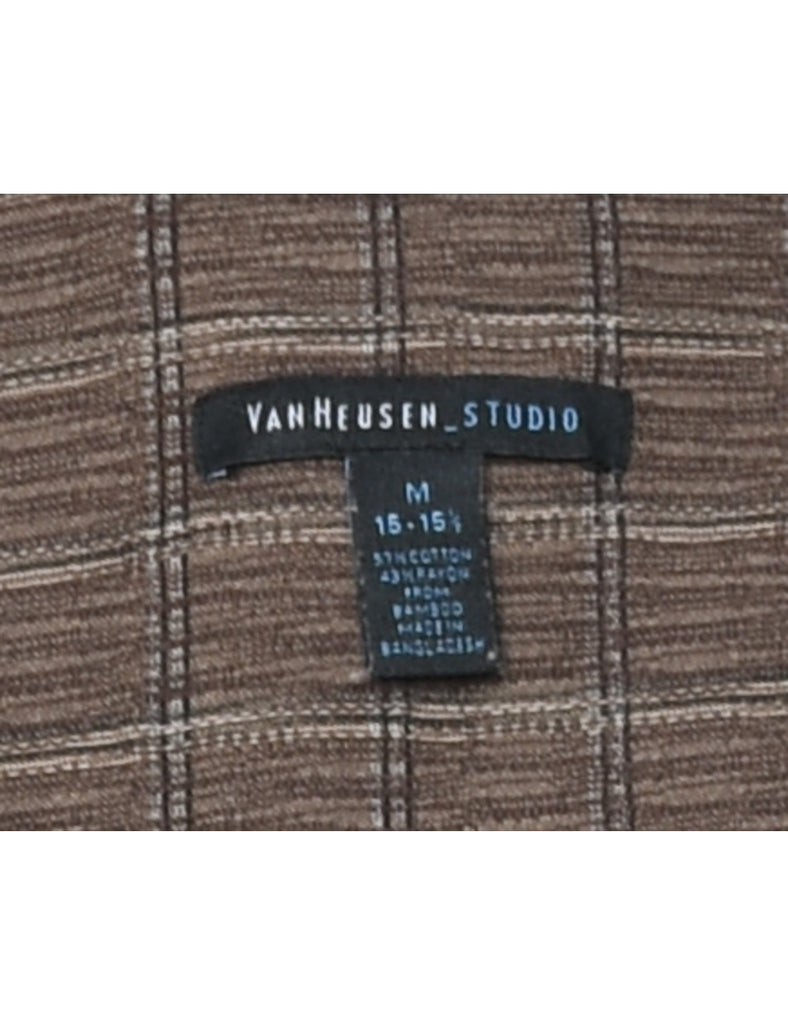 Van Heusen Checked Shirt - M